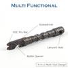 Hamans Titanium Alloy EDC Pry Bar with Bottle Opener Screwdriver Function Multi Tool (Multicolor)