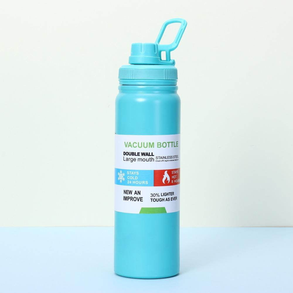 1000ML Outdoor Water Bottle Colorful Steel Multi Capacity Stainless Steel Insulated Cup Keeps Cold and Heat Double Wall