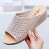 Neue Sommer Mutter der hochhackigen Dicken Hausschuhe frauen Casual Tragen Nicht-slip Strand Schuhe Im Schlafzimmer Hause badezimmer