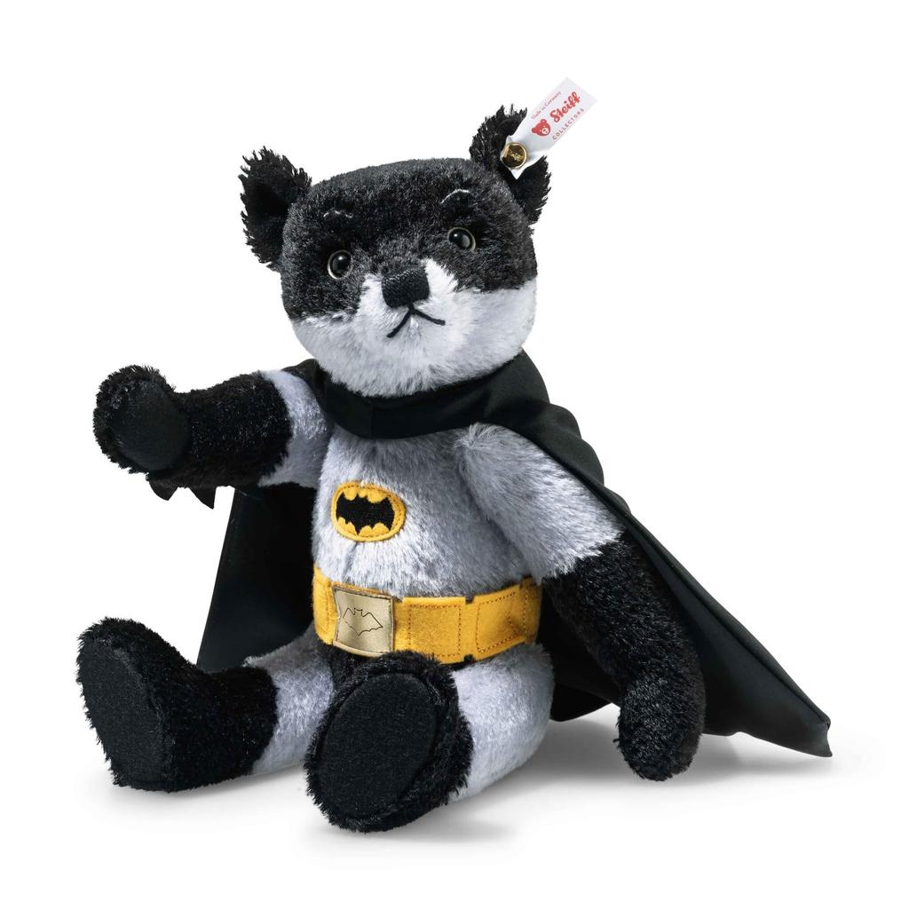 Steiff Batman 85th Anniversary Teddy Bear, 30cm, Limited Edition of 1939 Worldwide, Item No. 356162