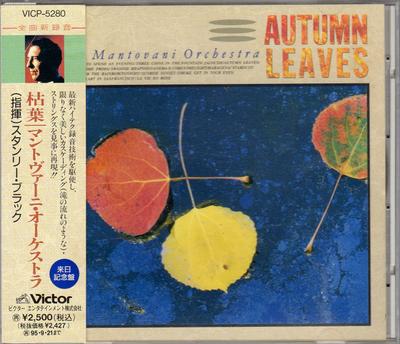 CD MANTOVANI ORCHESTRA; MANTOVANI - Dead Leaves  VICP5280 Victor 1993 Japan Classical Used