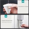 200Pcs Leakproof White Paper Cone Cups Coated Disposable Paper Cups Premium Snow Cone Cups  Water