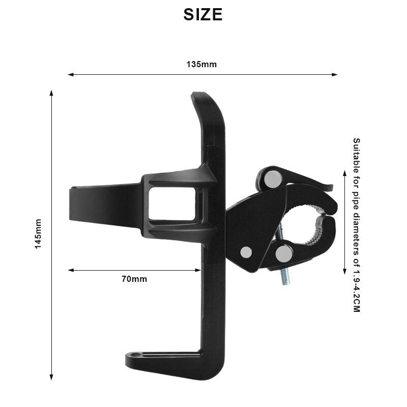 Fahrrad-Flaschenhalter, 360-Grad-Wasserflaschen-Getränkebecherhalterung, universeller Outdoor-Reit-Wasserflaschen-Getränkehalter, Fahrradzubehör