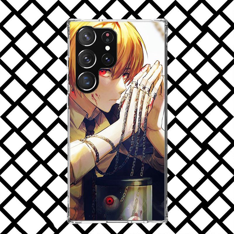 

Huner X-Hunters Kurapika Phone Case for Samsung Galaxy S26 S25 Edge S24 S23 Ultra S22 Plus S21 FE S20 + Soft Cover Print Fundas Samsung S25 Edge