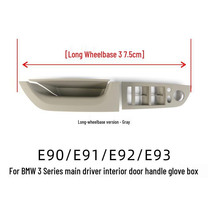 

BMW 3 Series Front Left Door Power Window Switch Trim Cover for Main Driver Armrest (E90/E91/E92/E93)