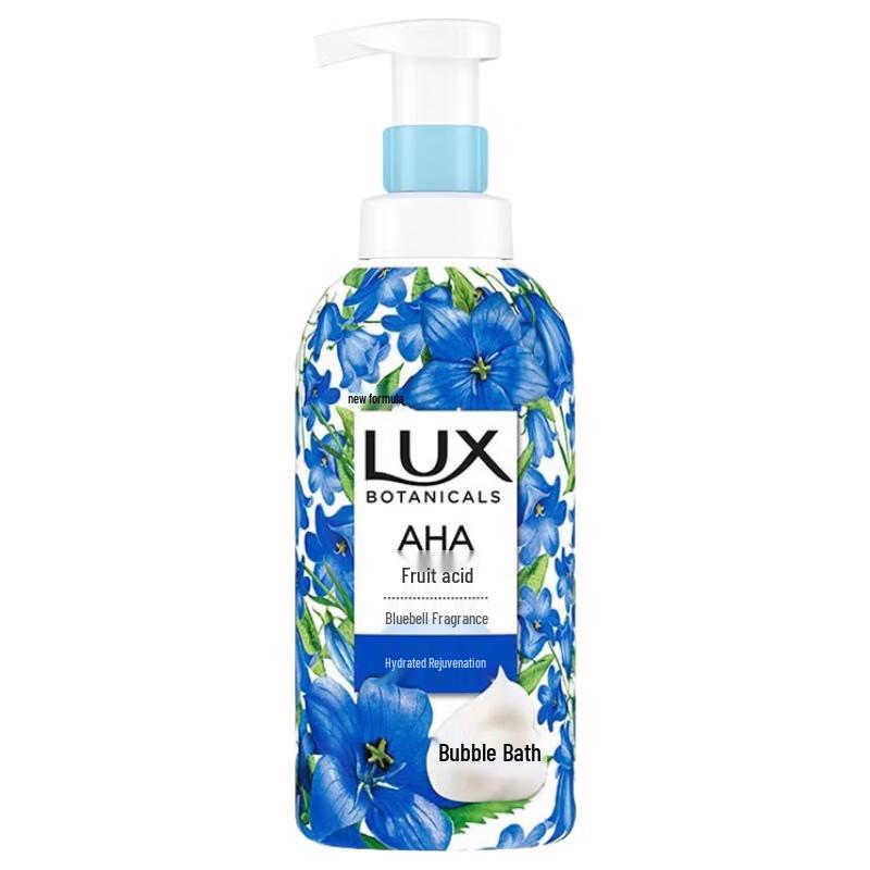 

LUX Plant Essential Oil Blue Wind Chime Scented Bubble Shower Gel