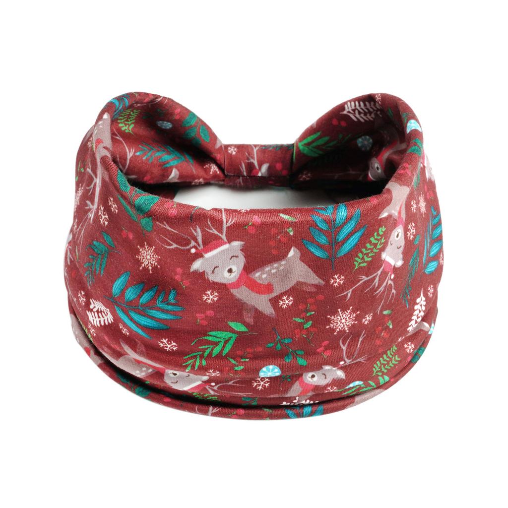 Halloween Christmas Headband Wide Yoga Sports Headband Pumpkin Skull Ghost Holiday Headband Female