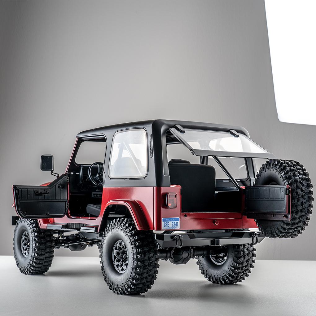 1/10 for FMS Mashigan V2 Rochobby 11033 ROC11033 RSRD Rc Car Explorer RS 4WD Full Scale Simulation Wrangler  RC Car Toys