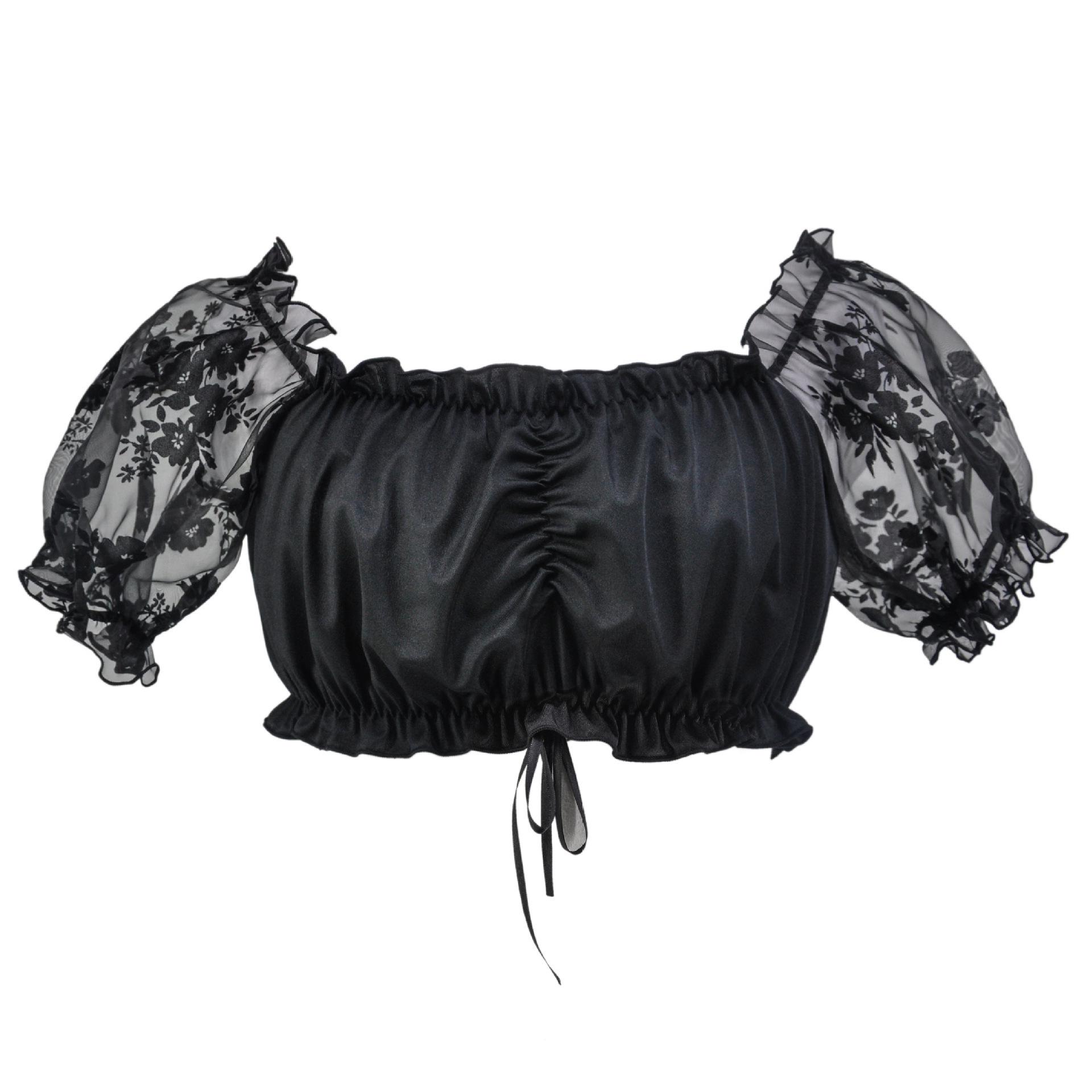 2024 Damen Tracht für Europäische Halloween & Oktoberfest Aufführung 4XL black