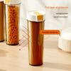 Food-Grade Noodle Box: Coarse Grain Dried Pasta Storage Jar