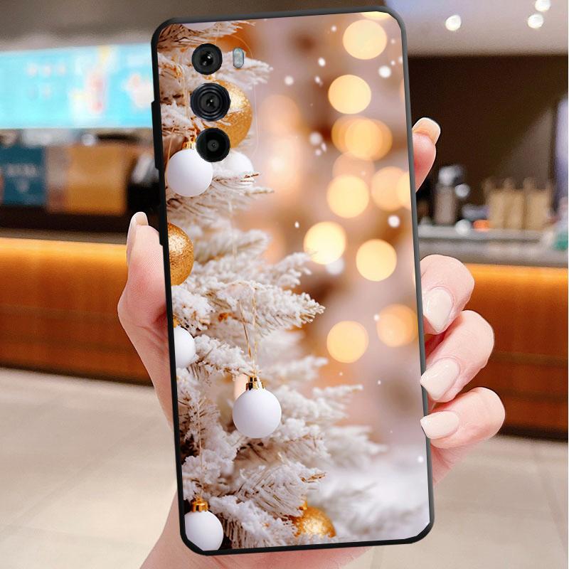 

Christmas Tree Ball Funda Phone Case For Motorola Edge 50 40 Pro 60 50 40 30 Ultra Neo Fusion Moto G Play G Stylus G Power G Moto Edge 40