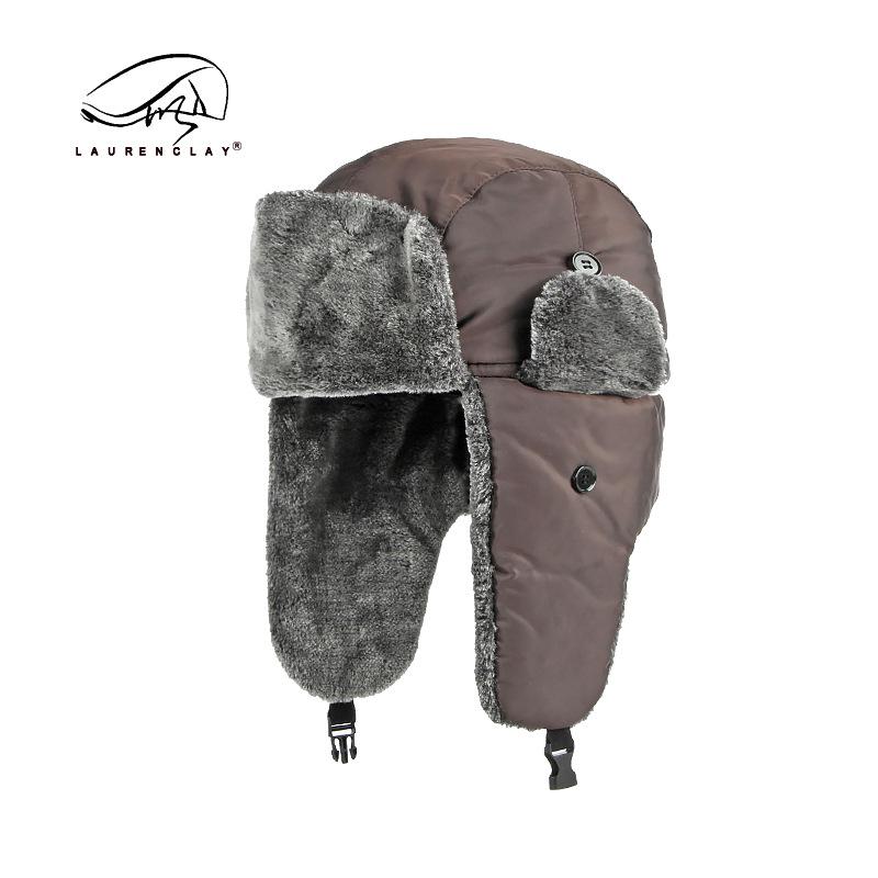 

Зимняя шапка мужская и женская большого размера флисовая утолщенная шапка с защитой ушей уличная велосипедная ветрозащитная и снегозащитная шапка 58-60CM