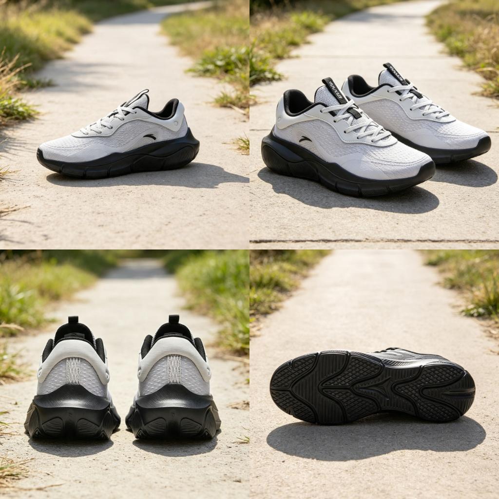 Anta Low Top Training Shoes Men's Gray 112437710S-7