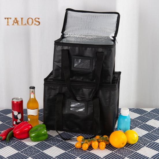 Insulated Bag 16/28/50L Pizza Delivery Cooler Bags for Travel Food Delivery Reusable Grocery Bags Warm Cooler Bags