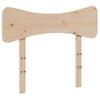 Solid Wood Bed Without Mattress 75 X 190 Cm Pine Wood