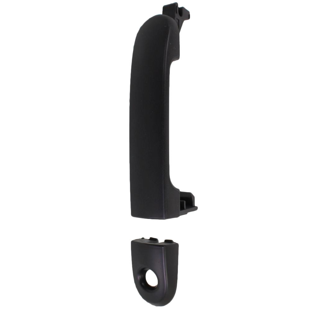 Plastic Black Exterior Door Handle  Fit for Nissan Versa 2007-2012 Exterior Door Handle