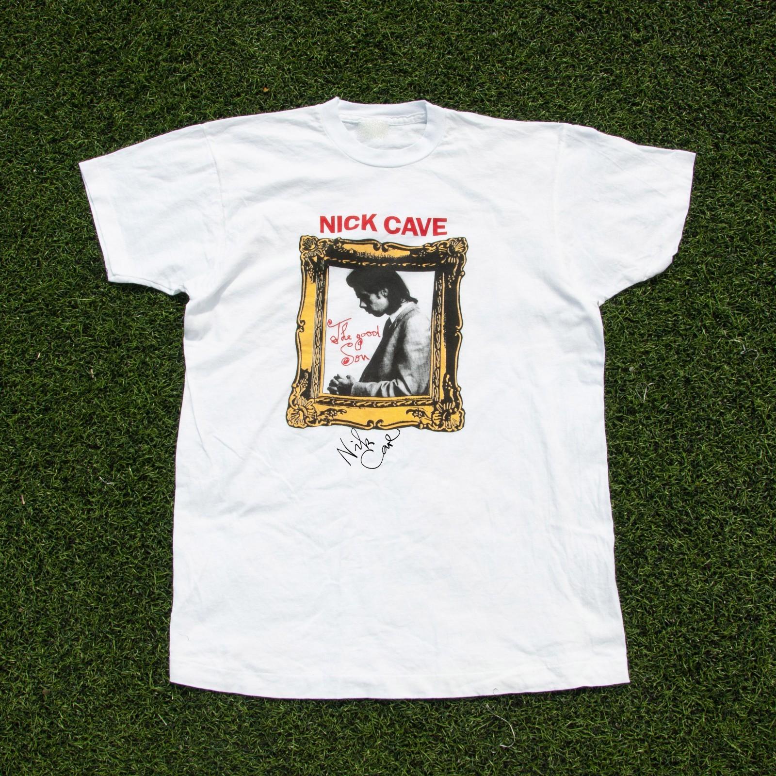 

Vintage Nick Cave The Good Son Cotton White S-234XL Unisex S-234XL Shirt 5XL різнокольоровий