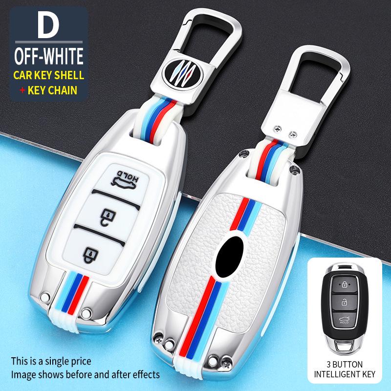 Compatible Key Case for Beijing Hyundai: Mistra, Elantra, ix35, Festa, ix25, Verna, Sonata, Santa Fe.
