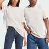 Adidas The Safe Place Tee Pure Color Logo Short Sleeve T-Shirt Men Tops Beige IS7492