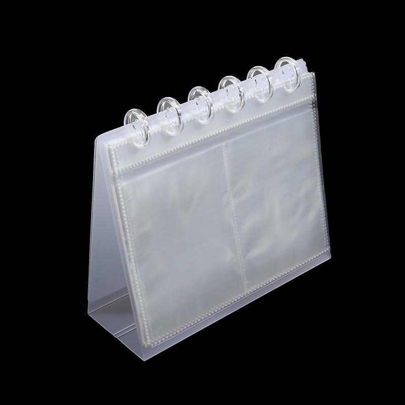 New Transparent Desktop Photo Album 3inch/4inch DIY Photocard Holder Decor Simplicity Idol Card Picture Display Ornament