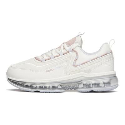 Comfortable Shock Absorbing Non-Slip Wear-Resistant Breathable Supportive Rebound Low-Top Running Shoes Women Sneakers White Pink 922035505-7