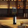 Metal Dimmable Bottle Lamp Rechargeable Touch Control Wine Bottle Light Portable Cordless Table Lamp for Family Restaurant & Bar