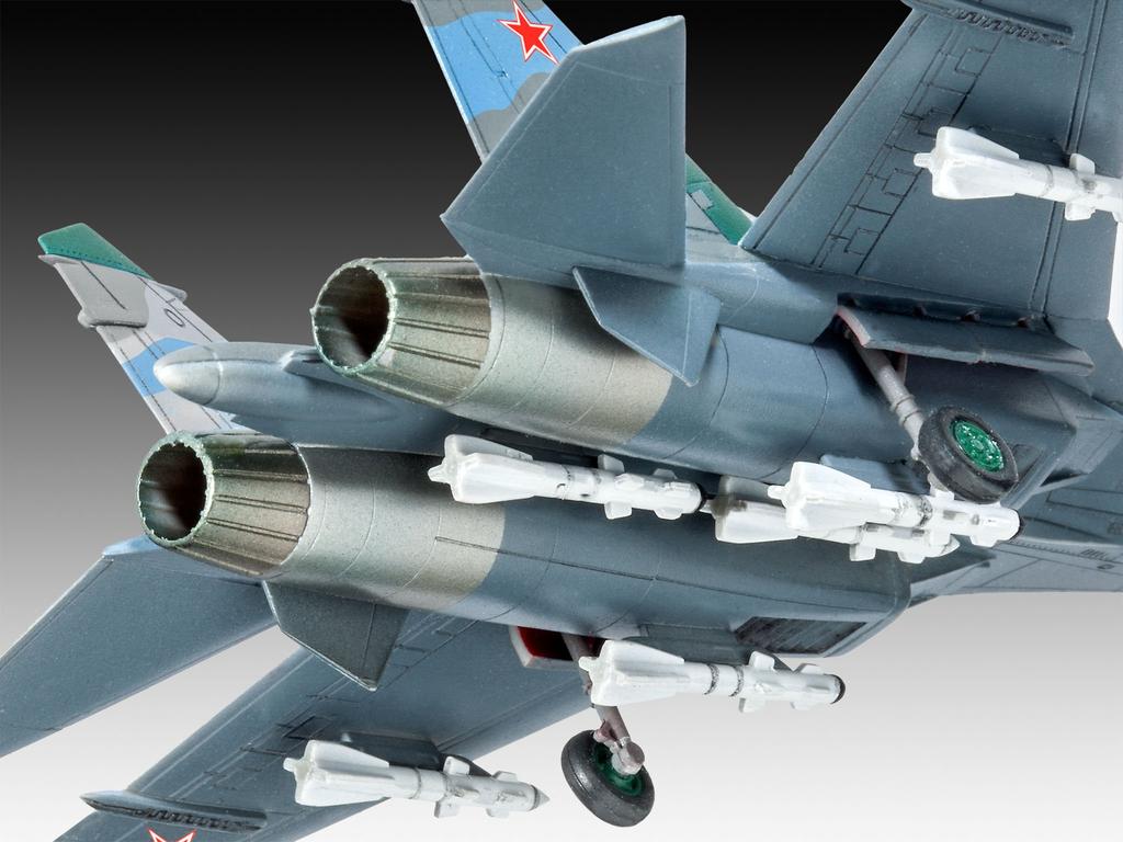 German Revell Russian Air Force Flanker Plastic Model 03948 (Revell) 1/144 Su-27