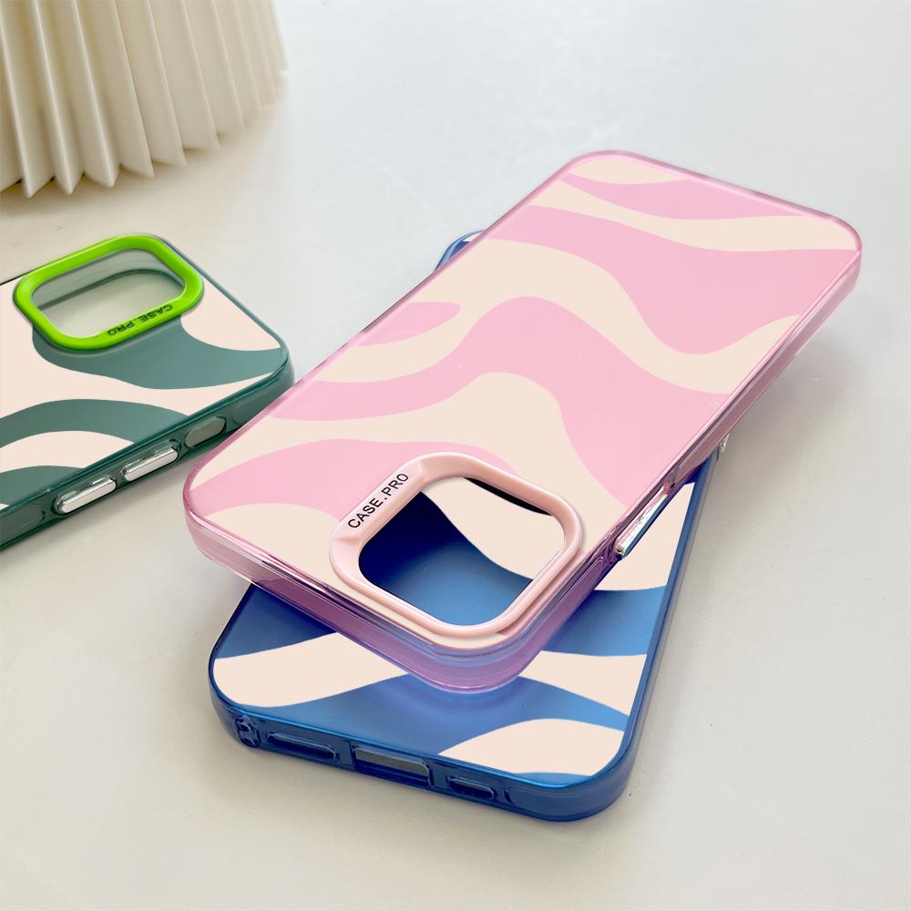 Fashion Colorful Sliver Double Sided Phone Shell Soft Edge Hard Case Full Cover Shockproof Phone Casing for Samsung A16 A55 Xiaomi Redmi 14C Poco C75
