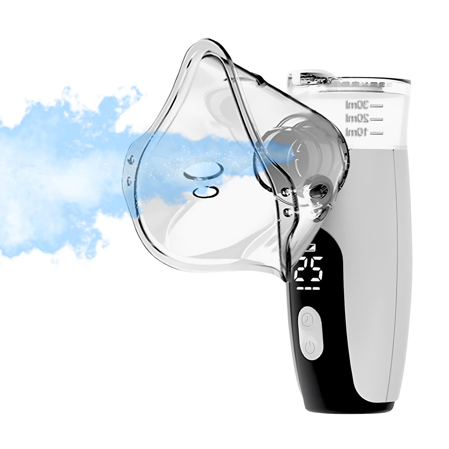 

Portable Mini Facial Steamer Face Skin Care Nano Mist Sprayer Vaporizer Beauty Water Spa Nebulizer Humidifier USB plug-in type білий