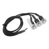 Motorcycle Handlebar Switch LED ON OFF Button IP65 Waterproof for Headlight Horn Turn Signal