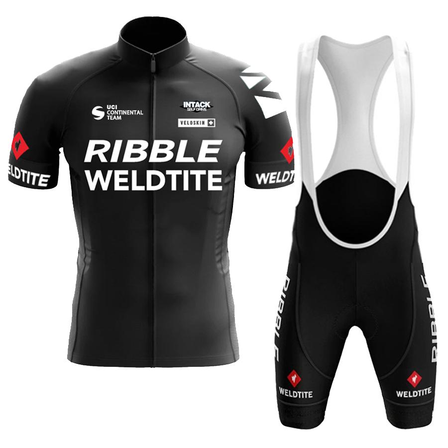 2026 Men's Summer Cycling Jersey Set Lightweight Quick-Dry Breathable Bike Wear with Padded Shorts for Road Mountain Bike
