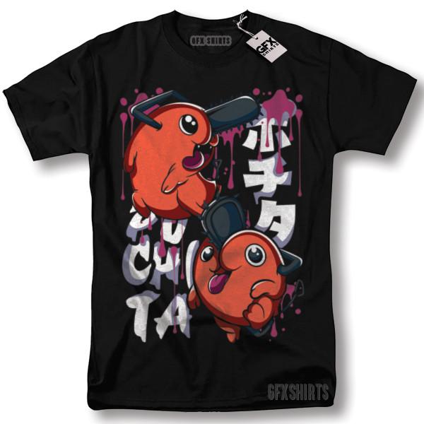 Chainsaw Man Pochita Shirt Chainsaw Man Anime Manga CSM Denji Power T-shirt XXXXL