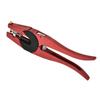 Pig Cattle Ear Tag Plier Livestock Tool for Cow Sheep Goat Farm Animals Red