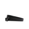 Daks Leather Automatic Belt Black Dd Logo Buckle Dbbe2e838bk