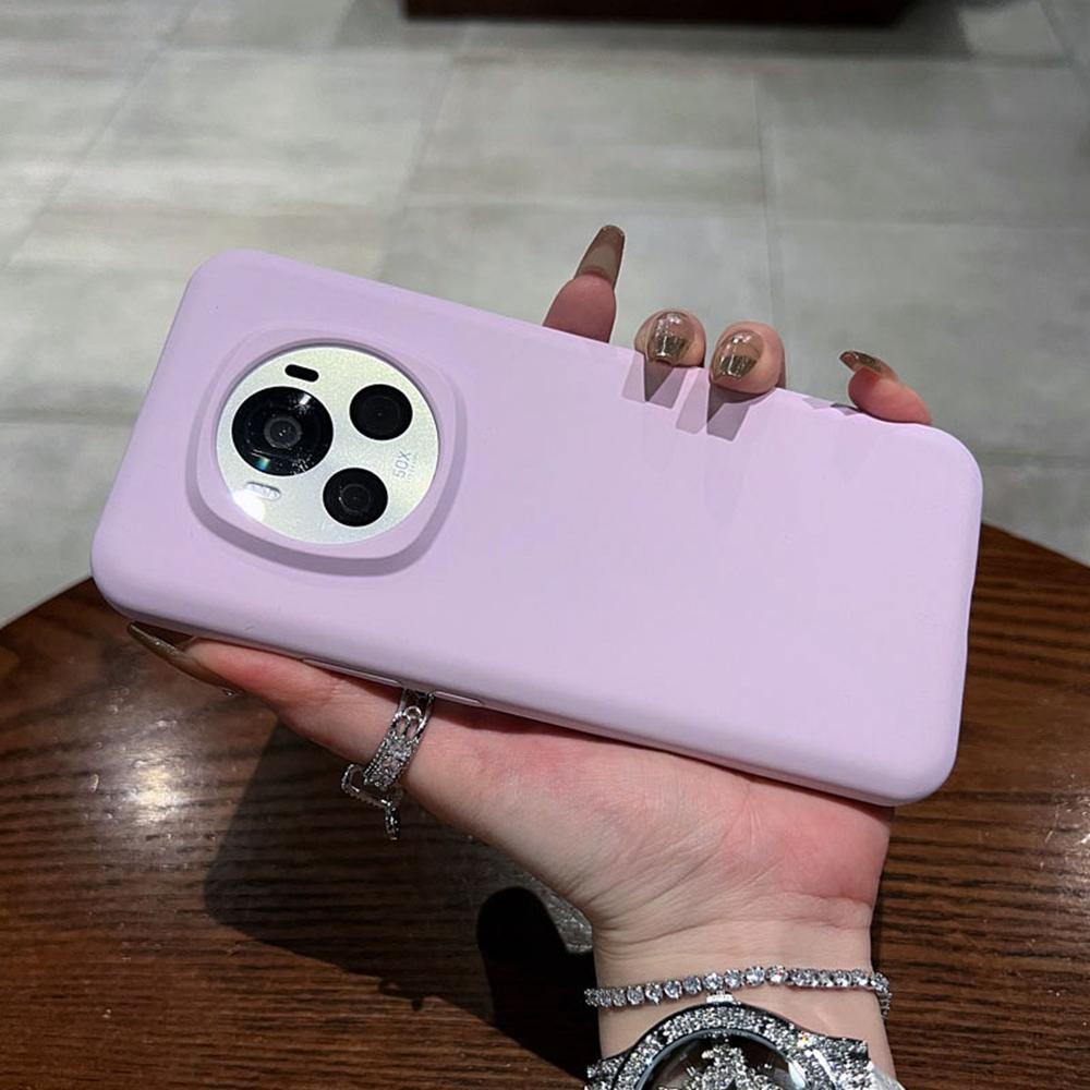 For Honor Magic6 5G Case Skin-Friendly Liquid Silicone+PC Phone Cover