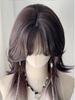Ashely Wig Female Jellyfish Head Long Curly Hair Synthetic Wigs Fringe Layer Gradient Natural New Simulation Full Headband Wigs