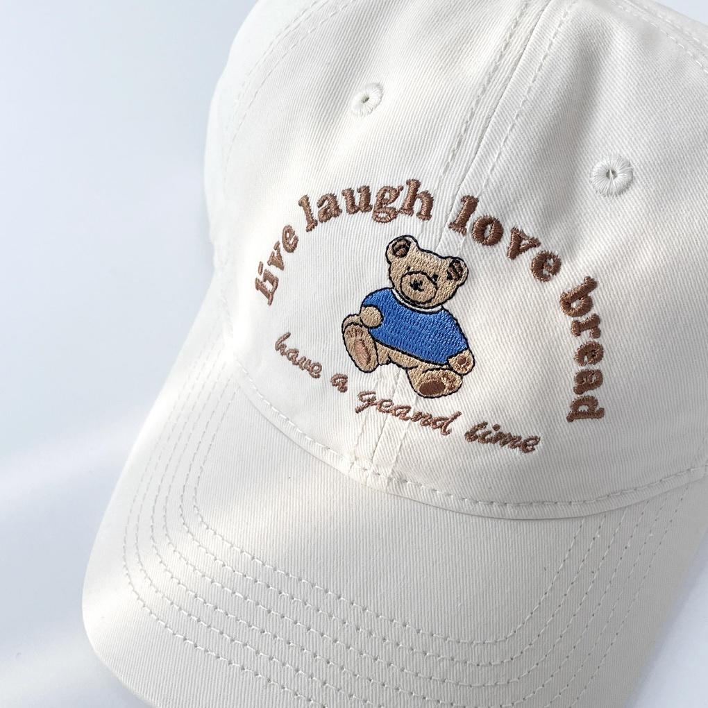 Women's Daily Hat Boonie Casual Bear Ball Cap
