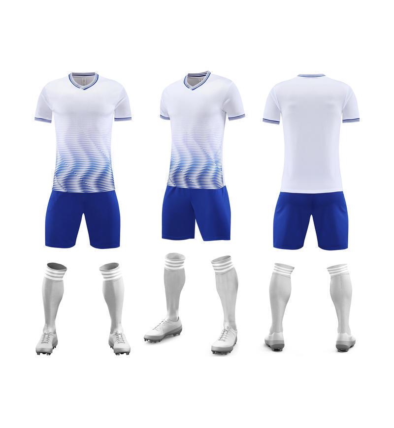 

Adult Custom Football Jersey Set - Quick Dry Short Sleeve Team Uniform for Men & Women XXS