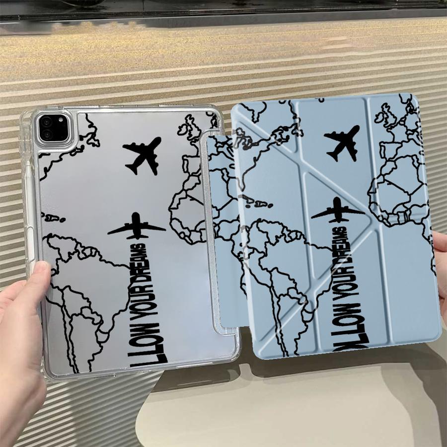 

Чохол-підставка Y-Fold для планшета iPad Pro 2025 Mini 6 7 Pro 11-го 10-го 9-го 8-го 7-го 12,9 дюйма Air 4 5 M3 M2 1 2 M4 11-дюймовий Air iPad Pro 2022 11inch
