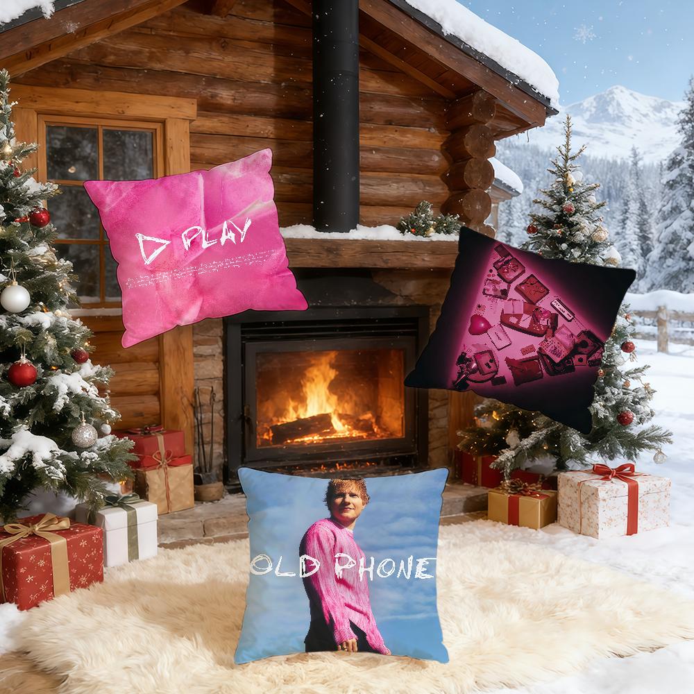 Singer EEd SSheeran Play cushion cover Home Bedding Sofa living Room pillowcase Simple Soft Skin Cushion Cover Party Gift