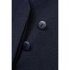 Emporio Armani Women S No Collar Hidden Button Rayon Jacket A525102513