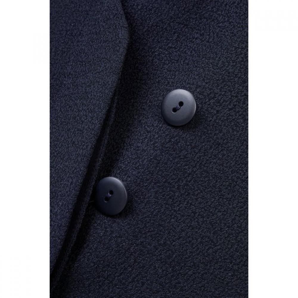 Emporio Armani Women S No Collar Hidden Button Rayon Jacket A525102513
