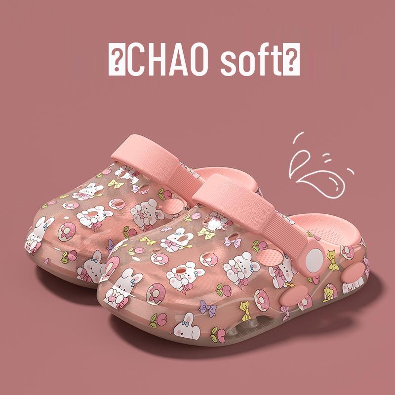 2026 Summer Baotou Kids' Sandals: Boys & Girls Hole Shoes for Beach