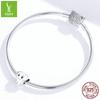 Sterling Silver Smile Teeth Beads - Cute Bracelet Accessory SCC1401