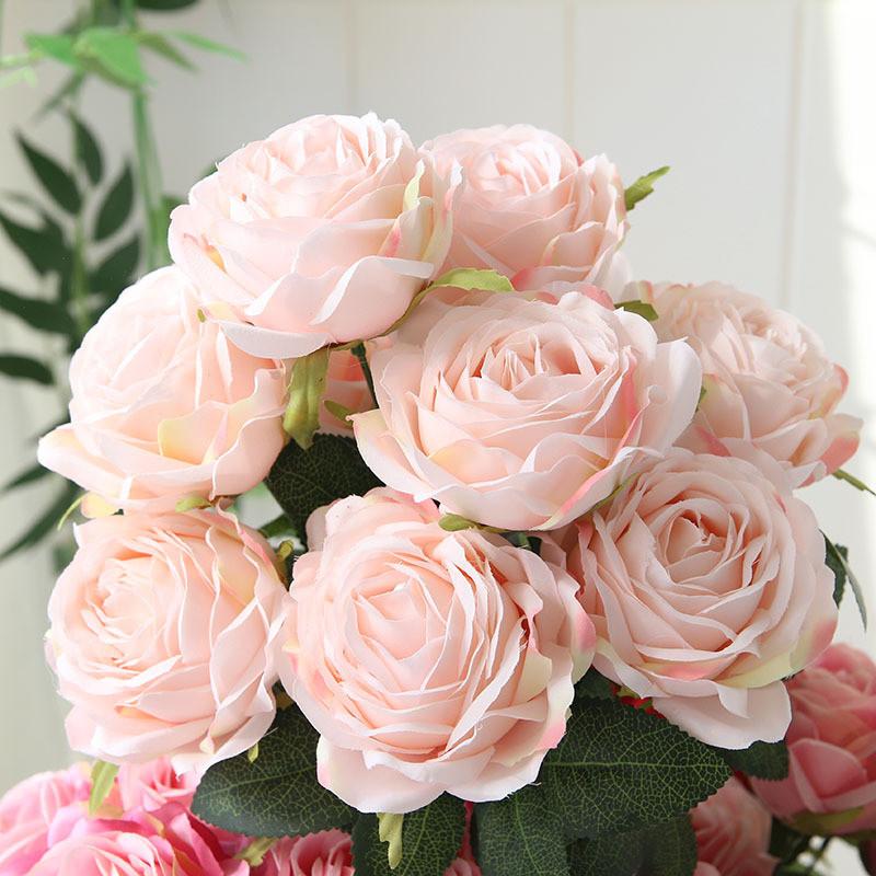 Highend Silk Rose Flower Decor For Wedding Home Photography And Outdoor Arrangements