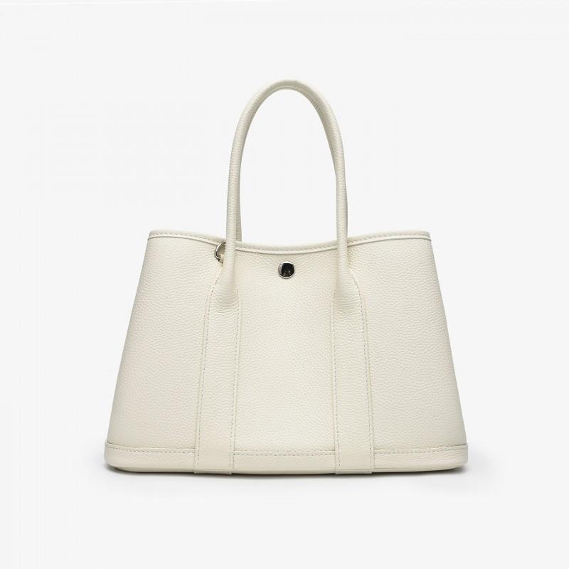 Fashionable First-layer Cowhide Large-capacity Garden Bag All-matching One-shoulder Portable Cross-body Women