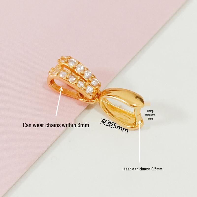 

Серебро 925 пробы Подвеска-клипса с нефритом и воском в два ряда в форме дынных семечек золотой