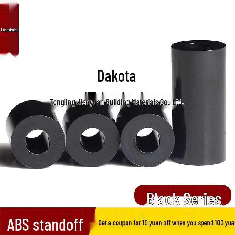 

M3-M8 Black ABS Plastic Standoff Insulating Spacer Column 3.2*7*3 (100 pcs)