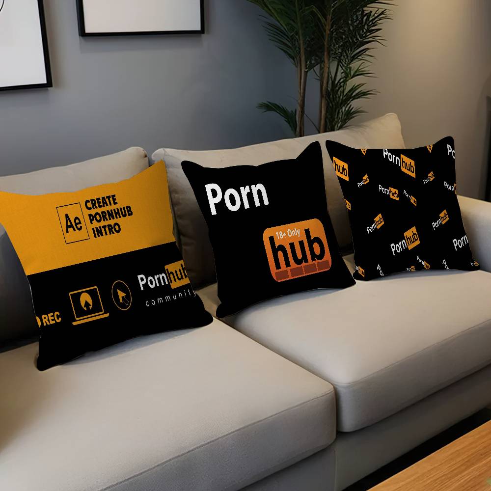 Porn hub Front Pillowcase toon Gift Cushion Cover Bedroom Home Sofa Chair Seat Decor pillow case