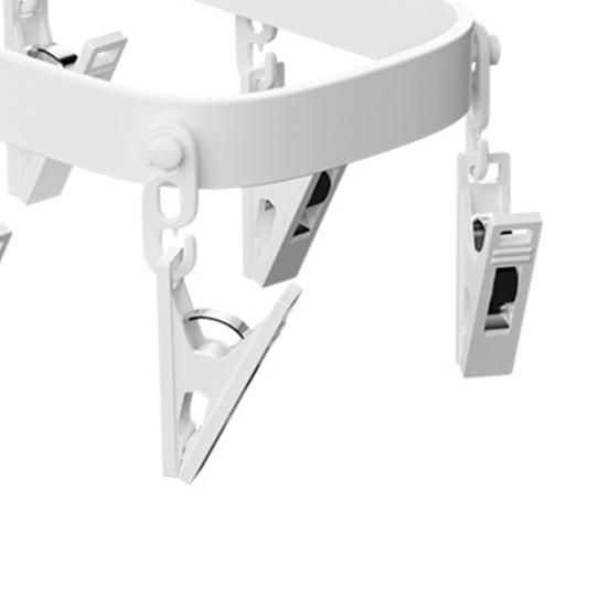 1 Set Storage Self-adhesive Long-lasting Hangable Balcony Windproof Hanger Drying Clip Hanger Drying Clip